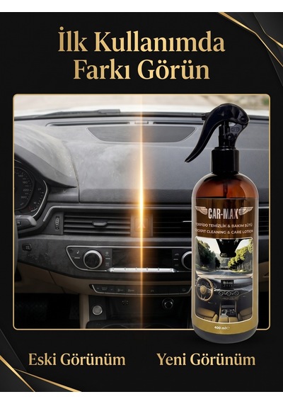 Car-max Torpido Temizlik & Bakım Sütü