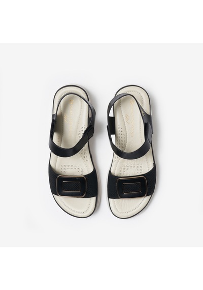 Nero Black Sandalet Kadın 306080dm Donna Serena T. 6080dm siyah