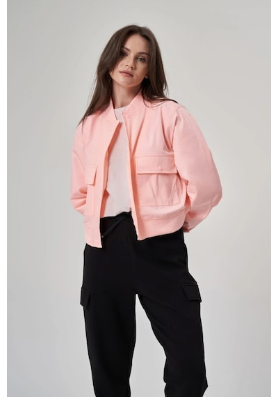 Exuma Kadın Ceket-1521158 Pembe Pembe