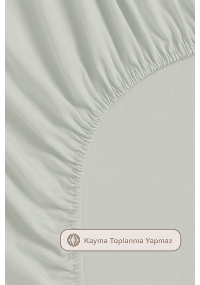 Elart Siena Nevresim Takımı Çift Kişilik %100 Pamuk Ranforce Lastikli Çarşaf 200x220 Cm Yeşil Yeşil