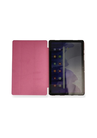 Newface - 109 - Samsung Uyumlu Galaxy T870 Tab S7 11 Kılıf Tablet Smart Kılıf - Csmo-tex - - Pembe