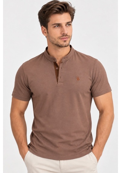 T9560 Dewberry T-shırt-açık Kahve