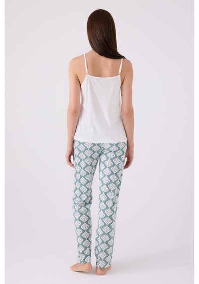 Pierre Cardin Kadın Mavi Pijama Takımı Pc8905-s-v1 Mavi
