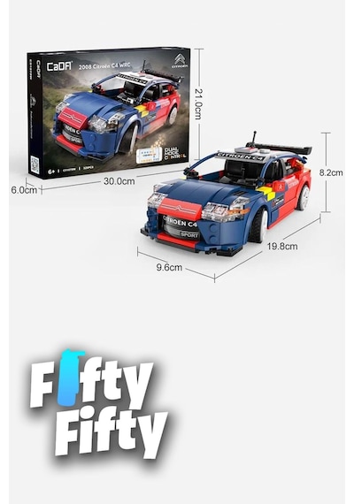 Cada Citroen C4 Wrc Uzaktan Kumandalı -c51078w 329 Parça Oyuncak Yapım Seti