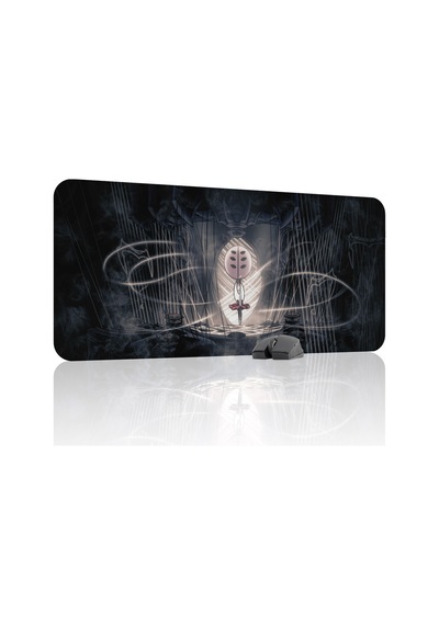 Hollow Knight Silksong Dikişli Kauçuk Oyuncu Mousepad V5 - 90x40 Xxl Gaming Mouse Pad
