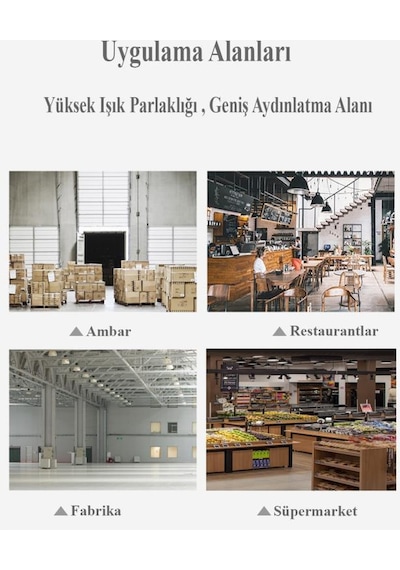Şavk 60w Jumbo Torch Led Ampul 6500k - Beyaz Büyük Boy Pazar Lambası E27