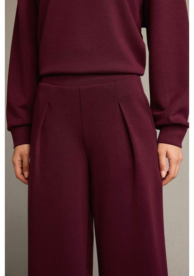 Defacto Regular Fit Normal Bel Düz Paça Modal Pantolon G2911ax25aubr115 Bordo