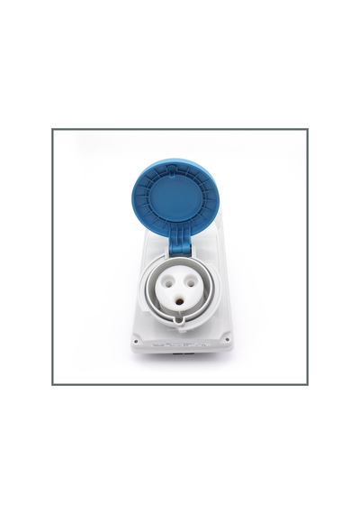 Palazzoli Topter Serisi Anahtarlı Priz 32a (ıp44) 230v (dikey) 2p