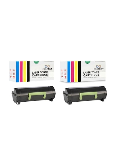 Proprint Lexmark MX317 MX317DN 51B5000 Siyah 2 Adet Uyumlu Toner 2500 Sayfa