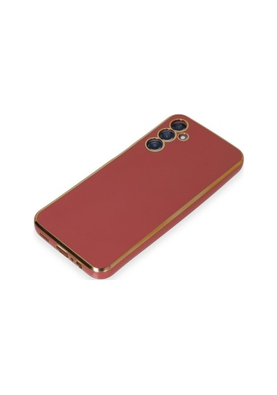 Samsung Uyumlu Galaxy M14 5g Uyumlu Kılıf Volet Silikon - Kırmızı