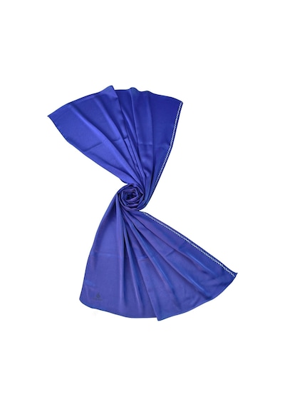 Mim Eşarp Mısırlı Eşarpları Taşlı Jan Jan Abiye Şal 75x190 Cm Saks