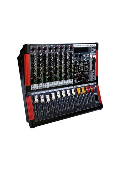 Maxword Rps-8c-1100 Amfili Power Mikser 2x550w Mixer 2x99 Dsp Efektli