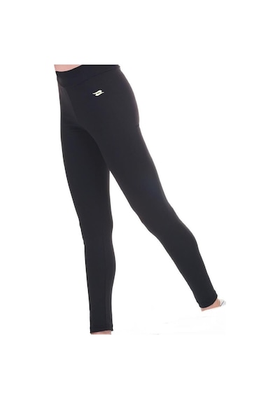 CROZWİSE 3028 Poly Micro Bayan Uzun Fitness Spor Tayt Siyah