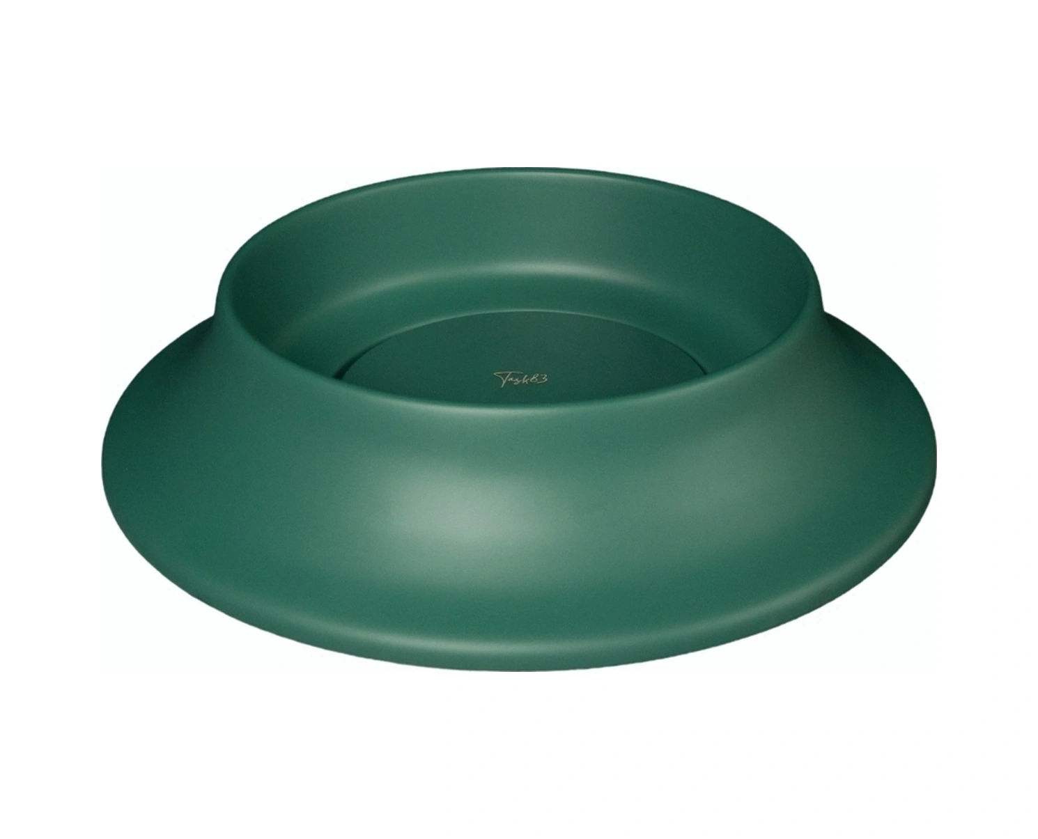 Pearl Volcano Matt Leaf Green Solid Lavabo Haki Yeşil