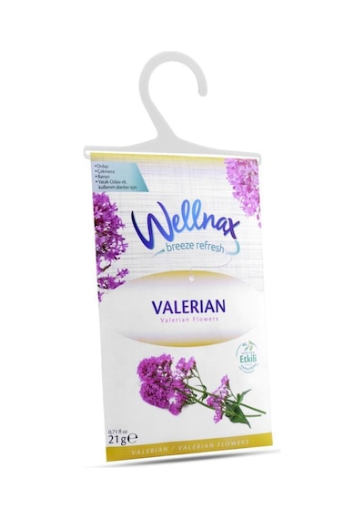 Wellnax Askılı Dolap Ve Çekmece Kokusu Valerian 8 Adet