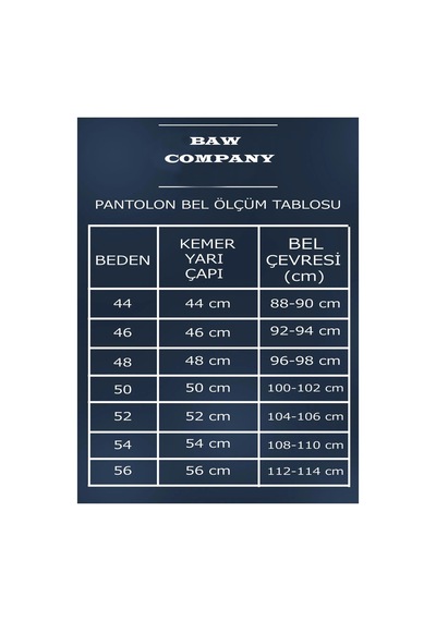 Baw Company Kadife Pantolon Klasik Baba Kesim Kışlık Çift Cepli Gri
