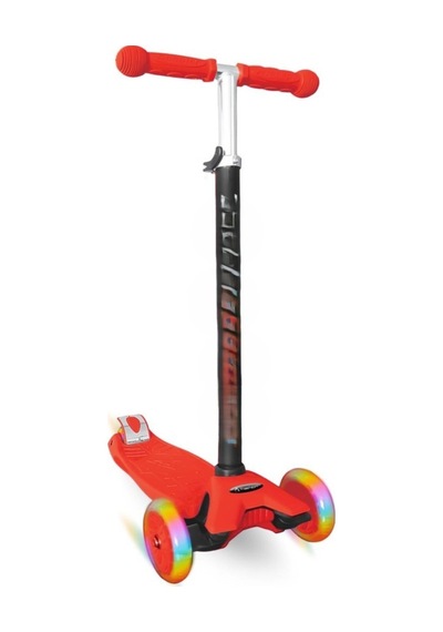Tm-142 Işıklı Scooter M-xl -kw Kırmızı