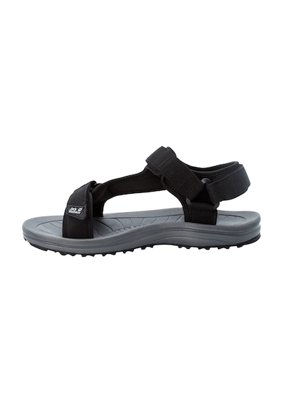 Jack Wolfskin Wave Breaker Erkek Sandalet  Siyah
