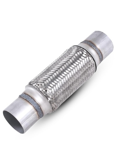 Egzoz Spiral Flex Borusu,45mmx 240mm Üniversal Tip, Paslanmaz Çe