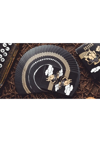King Star The Dragon Black Premium Oyun Kağıdı Limited Edition Koleksiyonluk İskambil Kartları