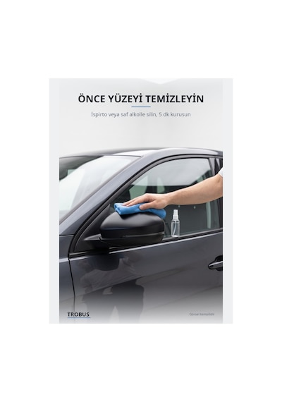 Ford Fusion 2006-2012 Uyumlu Krom Ayna Kapağı 2 Parça Paslanmaz Çelik