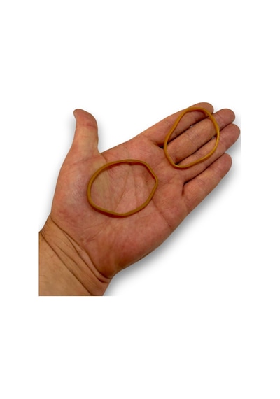 8cm Kalın Kauçuk Paket Lastiği 80mmx3mm 500 Gram