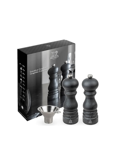 Peugeot Paris Graphite Karabiber Ve Tuz Değirmeni 18 Cm Çok Renkli