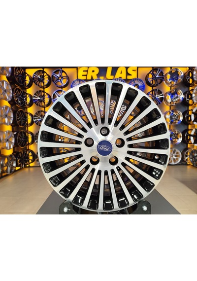 4 Adet Ford  7 16 5 108 Et52 63.4 Black Mack Jant Revize Edilmiş Takım