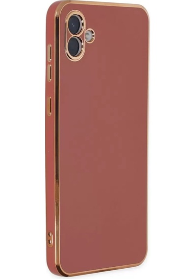 Newface Samsung Galaxy A04 Kılıf Volet Silikon - Kırmızı