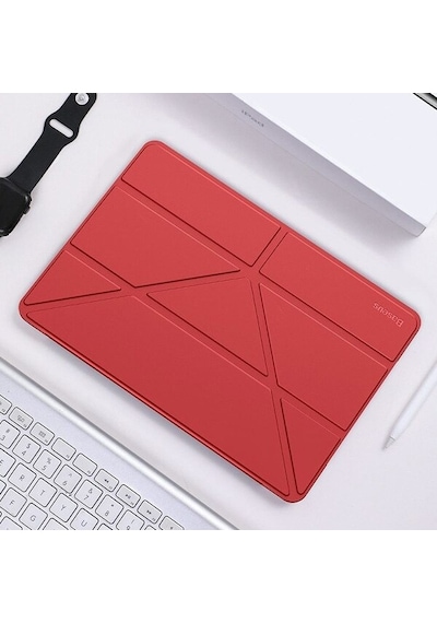Baseus Y-Type Akıllı Derı Kılıf Apple Uyumlu iPad  7 Nesıl 10.2 Inch Tablet