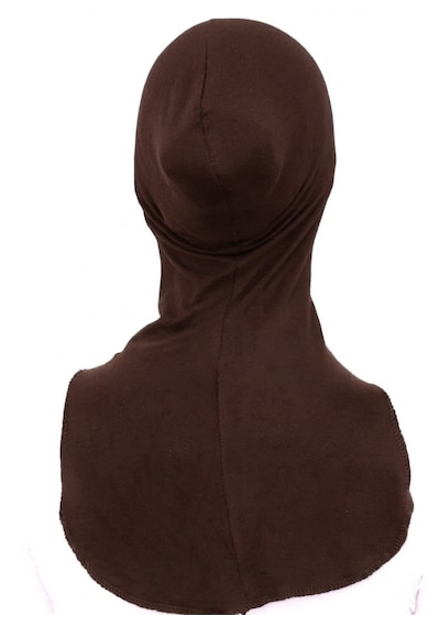 Alivascarf Ninja Bone Boyunluklu Likralı Sporcu Bonesi Kadın Pratik Tesettür Hijab Başörtü Kahverengi Alivascarf Ninja Bone Boyunluklu Likralı Sporcu Bonesi Kadın Pratik Tesettür Hijab Başörtü Kahverengi