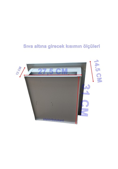 Mert 1001 S.a. 1 Monofaze Sayaçlı Otomatlı Pano