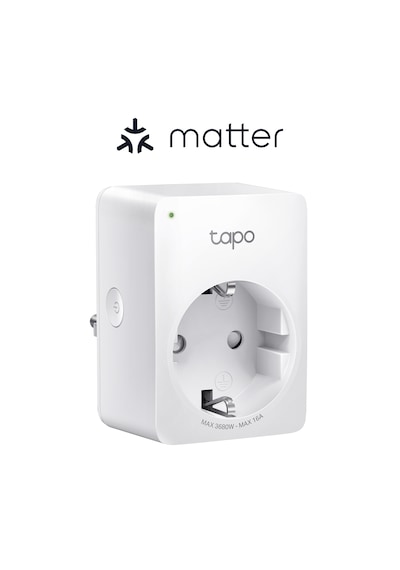 Tp-lınk Tapo P110m Akıllı Wifi Priz 16a Enerji Ölçer Matter Destekli Alexa & Google Home