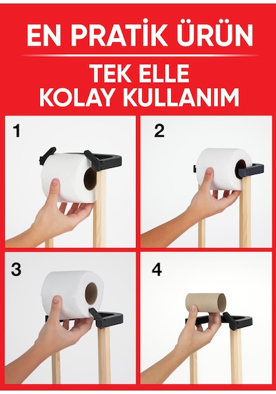 Nwood Np01 Masif Ahşap Organik Dekoratif Banyo 70x20 Tuvalet Kağıdı Organizeri Ve Istif Alanı Açık Ahşap