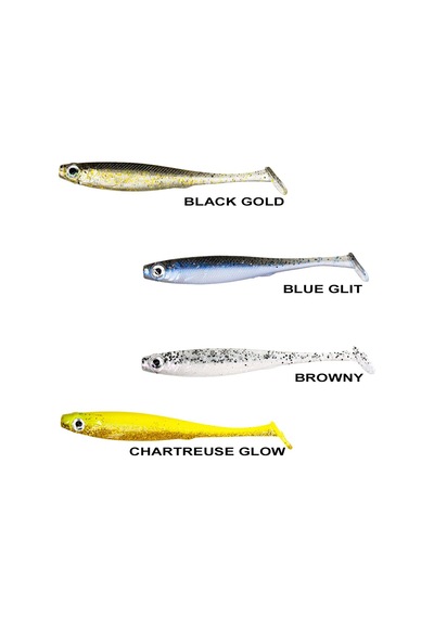 Ryuji Mister Shad 10cm 7gr Silikon Yem Uv Shad