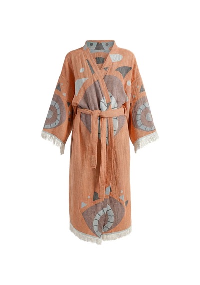 Brandsmiths Brick Evil Eye Kimono Sarı