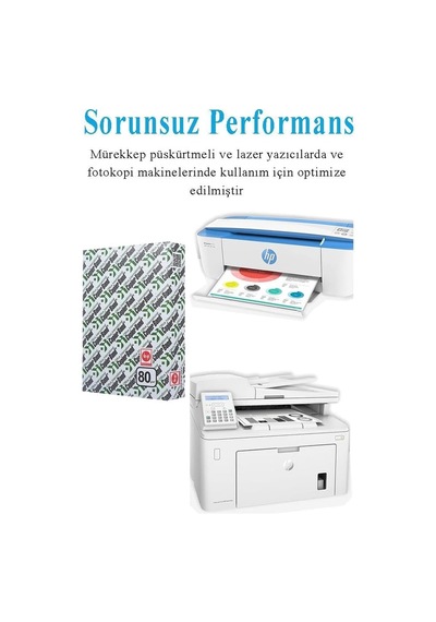 Fotokopi Kağıdı A4 80 Gr 500 Lü 1 Paket Copierbond Fotokopi Kağıdı Lazer Inkjet Ve Fotokopi Mak