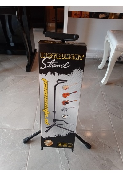 Enstrüman Standı Gitar - Bağlama - Keman - Pena Ve Mızrap Seti - Hediyeli
