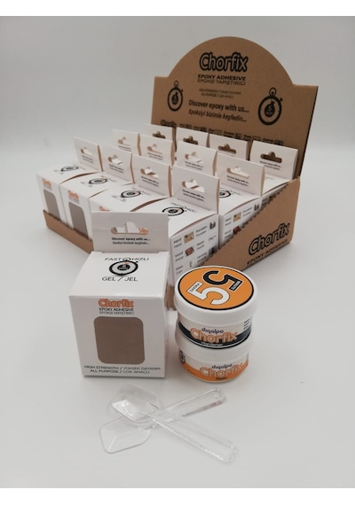 Chorfıx Kokusuz 5 Dakika Jel Epoksi Yapıştırıcı 50 G
