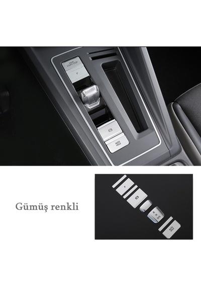 Nikel Dsg Şanzıman Düğme Seti Dsg Vites Aksesuar Seti Icvı184 siyah