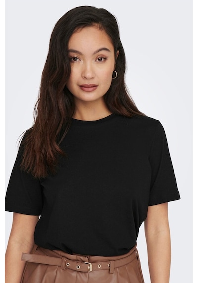 Only Onlonly S/s Tee Jrs Noos Kadın Siyah T-shirt - 15270390