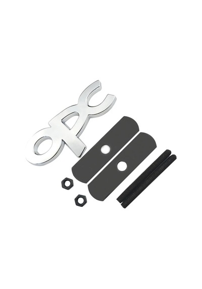 Opc Tasarım Ön Panjur Logosu Vidalı Arna - Panjur Logosu Vidalı Paslanmaz Metal Opc Arma