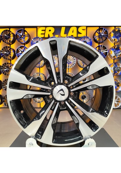 4 Adet Bk-754 8 17 5 112 Et45 66,56 Black Mack Jant Takım
