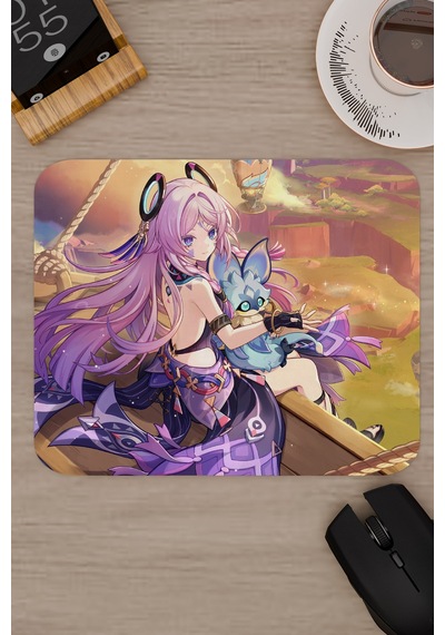 Citlali Genshin Impact Anime Gacha V1 - 22x18 Gaming Mouse Pad Fare Altlığı