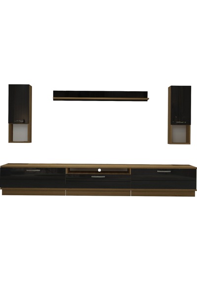 Decoraktiv Trendstyle 270da Mdf Tv Ünitesi Tv Sehpası Pera - Siyah