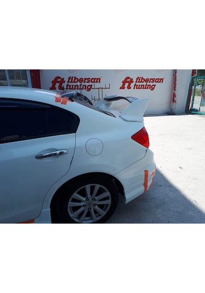 Honda Civic Fb7 Yüksek Spoiler ---Fibersan Tuning