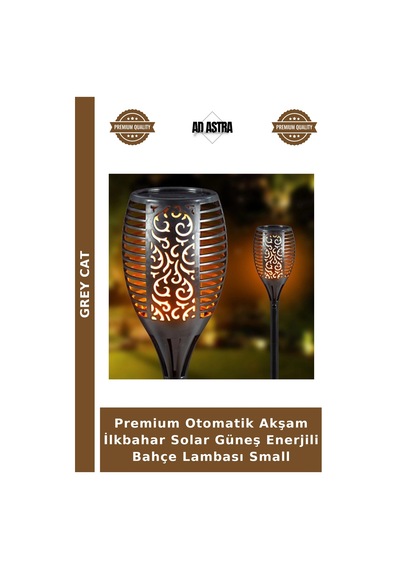 Premium Otomatik Akşam İlkbahar Solar Güneş Enerjili Bahçe Lambası Small