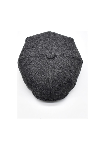 Külah Erkek Dökümlü Kışlık Newsie Kasket Premium Irish Flat Cap Şapka - Antrasit