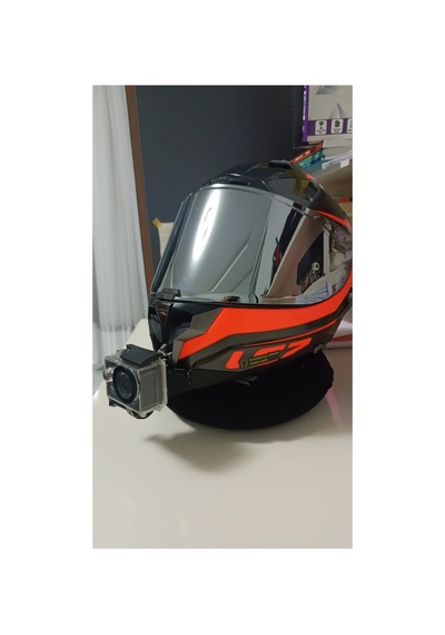 Challenger Kask Uyumlu Aksiyon Kamera Çene Bağlantı Aparatı Chin Mount Siyah - 790951336 Siyah