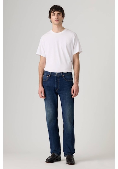Levi's 501 Erkek Original Terra Linda Dark Indigo Jean-16452 Mavi